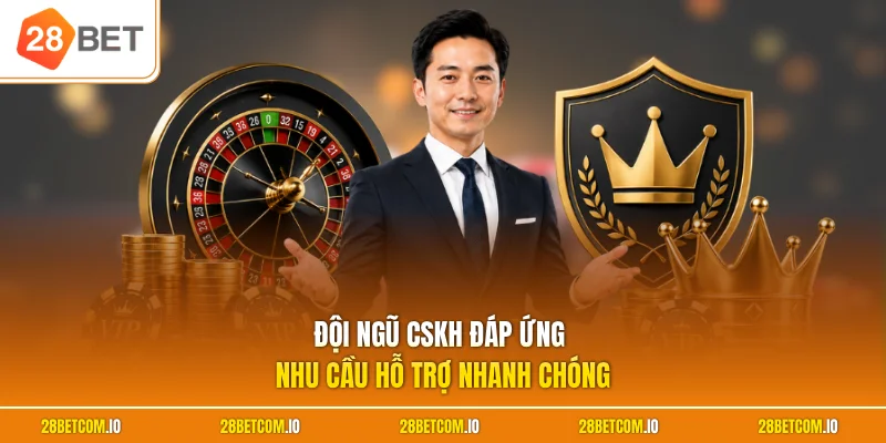 Đội ngũ CSKH đáp ứng nhu cầu hỗ trợ nhanh chóng