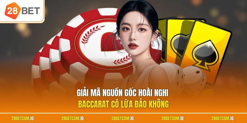 Giải mã nguồn gốc hoài nghi Baccarat có lừa đảo không