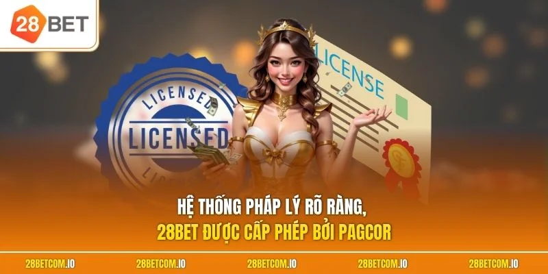 Hệ thống pháp lý rõ ràng, nhà cái được cấp phép bởi PAGCOR