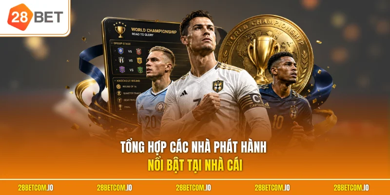 Thể Thao 28BET 3 Tổng hợp các nhà phát hành nổi bật tại nhà cái